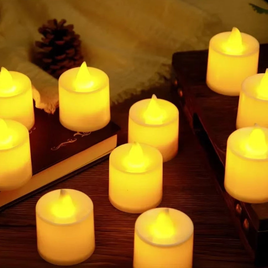 Rent LED tea lights - Create peace and coziness in the birthing room