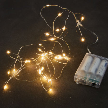 Rent LED light chain for feeding troughs and feeding pits - Battery operated
