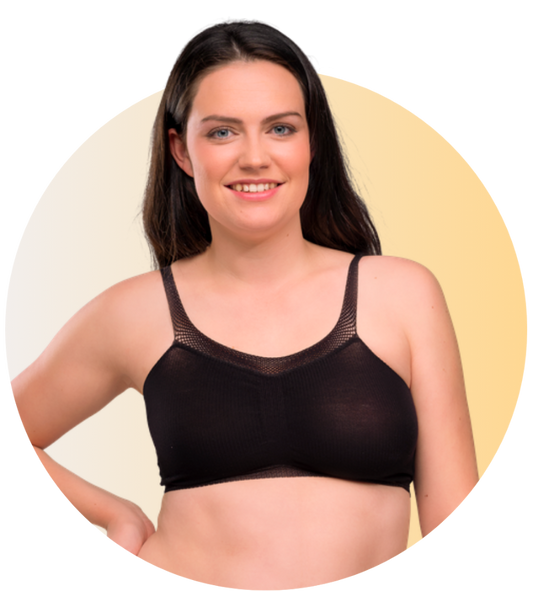 Carriwell ammetop og amme BH til fødsel og vandfødsel