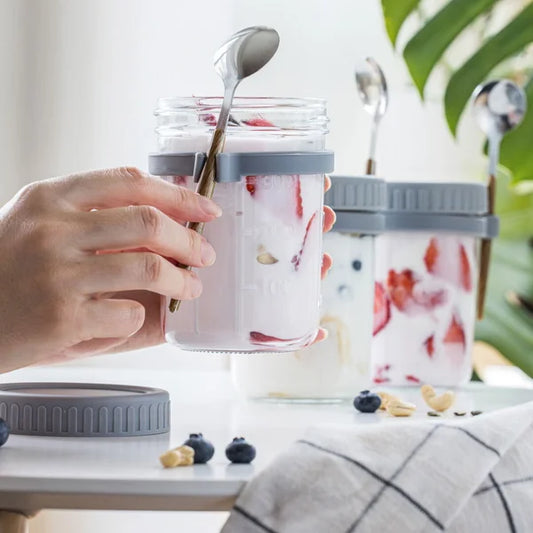 Smarte oat glas til sund og nem mad på farten