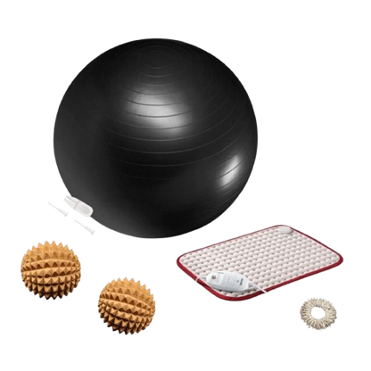 Buy Pain Relief Set - Ve Balls, Yoga Ball, Heating Pad and Zen Ring