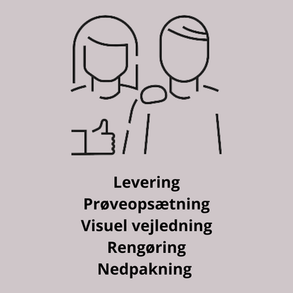Fødekar & udstyrspakke inklusiv fuld service