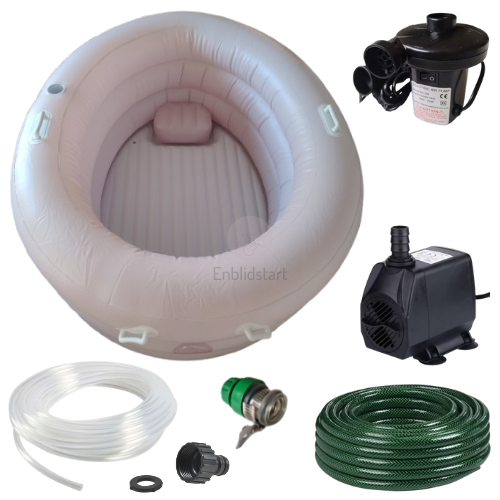 Fødekar med simpel udstyrspakke