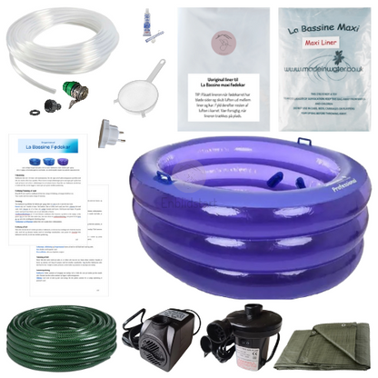 Lej La Bassine Maxi Pro. Birth Pools fødekarspakke
