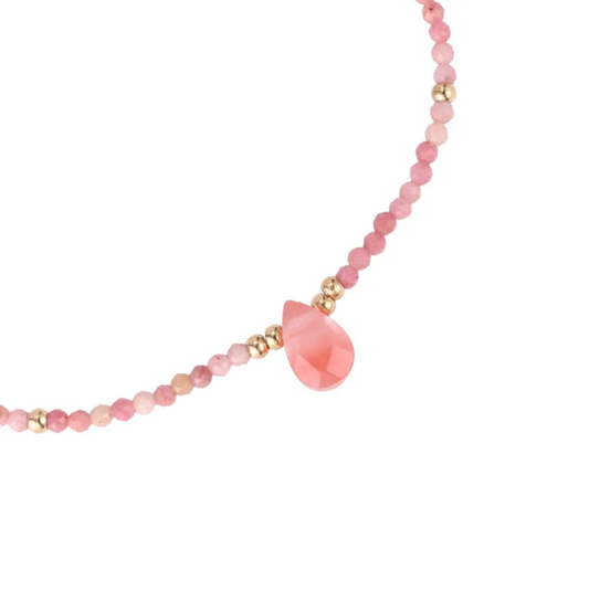 Mother of Pearl Heart Bracelet - Beautiful and feminine bracelet for mom