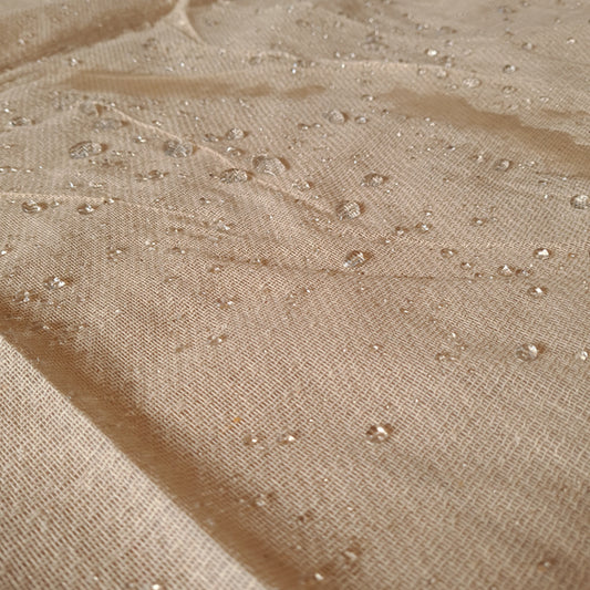 Vandtæt underlag til gulv & fødekar – 100% naturlig bomuld på oversiden