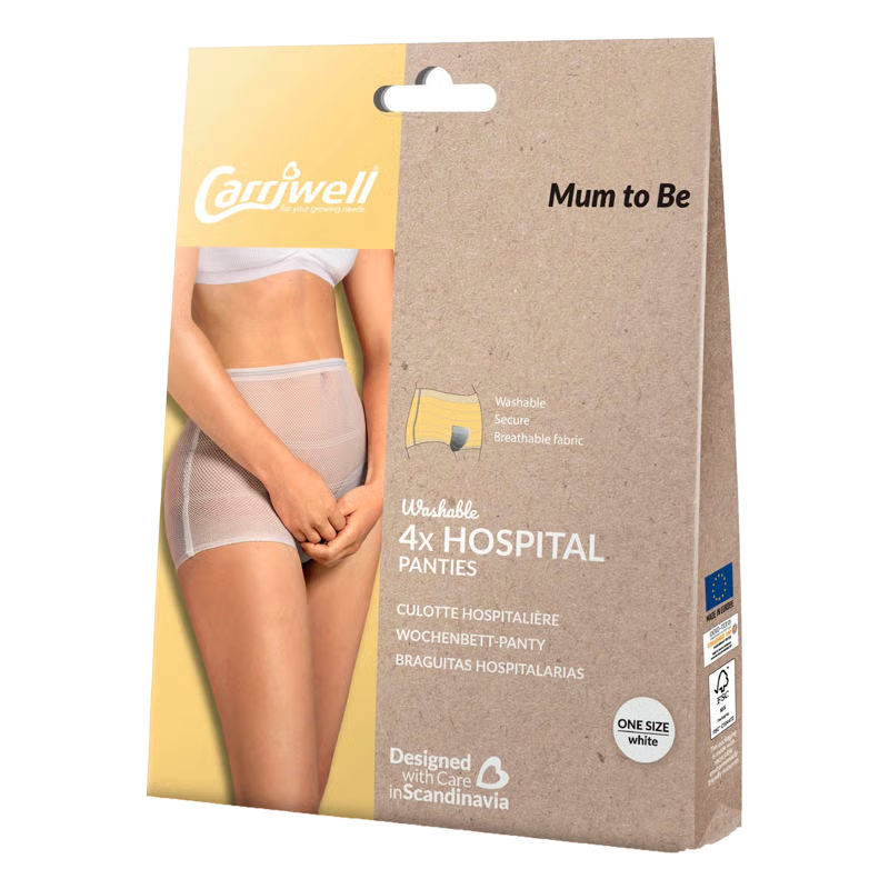 Washable postpartum panties - Comfortable and hygienic (4 pieces)